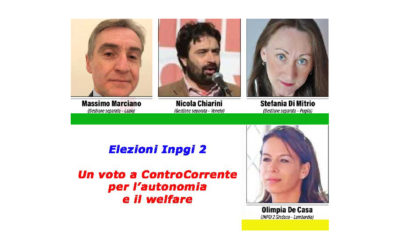 Inpgi: sabato 15 e domenica 16 si vota ai seggi