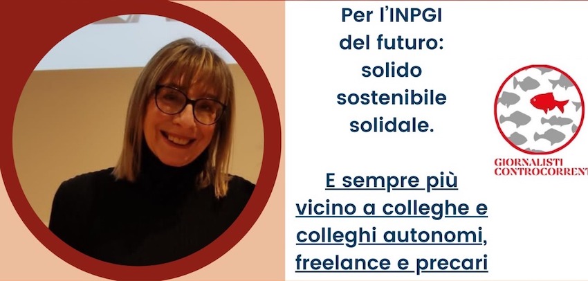 Elezioni Inpgi 2024, in Abruzzo è in lizza Patrizia Pennella: «Impegno e disponibilità per e con i colleghi»